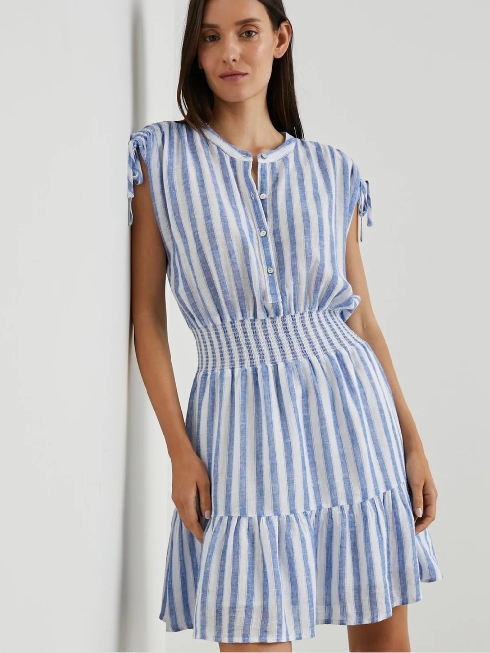 Rails Augustine Dress Blue Jalisco Stripe Boho Beach Chic Striped Dress